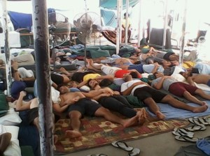 hunger strikers on Manus Island