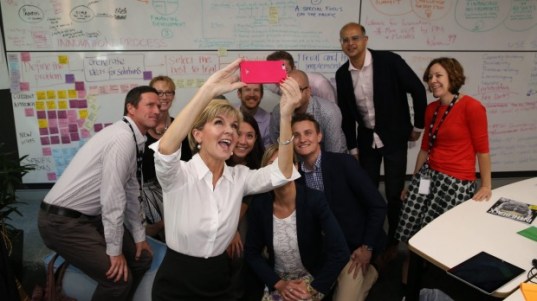 bishop hackathon selfie