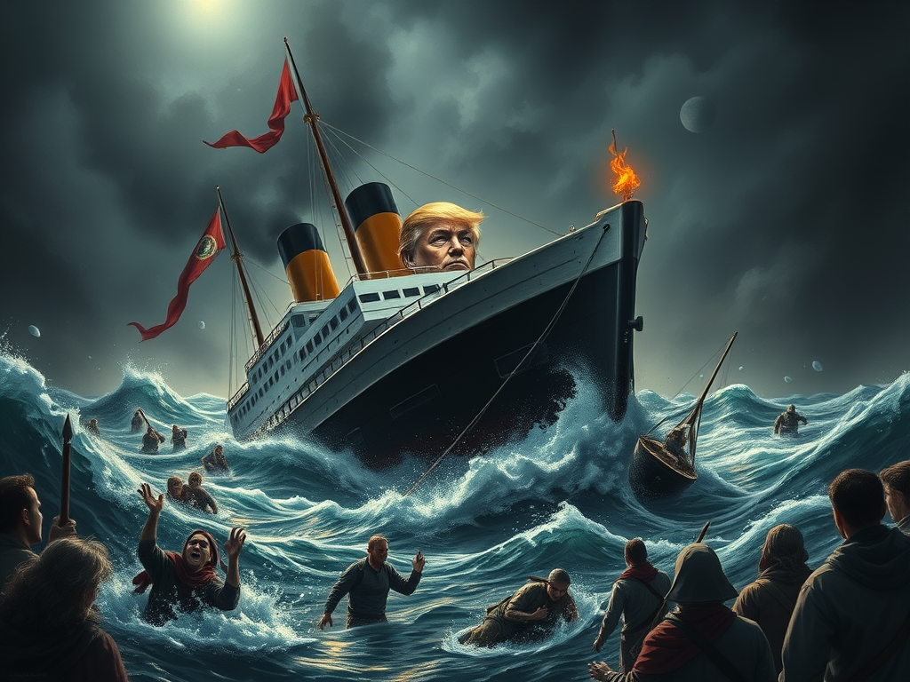 The Emperor’s New Shutdown: Trump’s Second Act Drowning in Its Own Wake ...